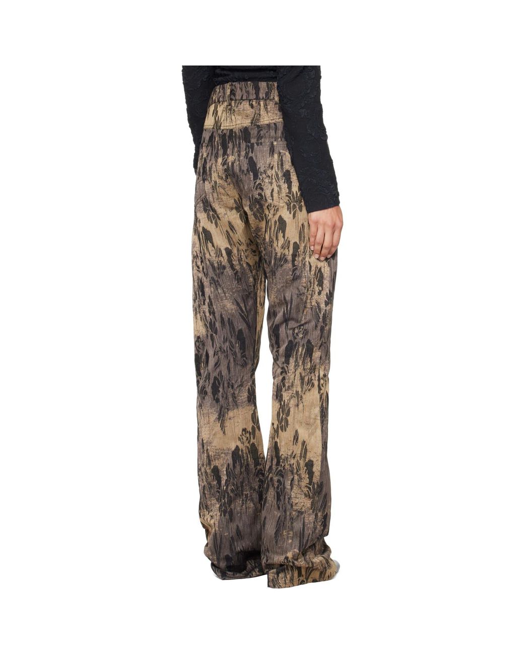 Petra Fargerstrom Metallic Jacquard Trousers