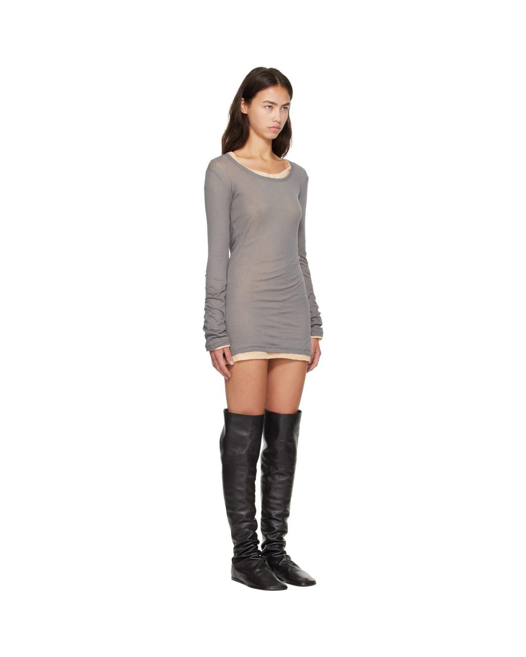 GIMAGUAS Gray Bahmon Minidress
