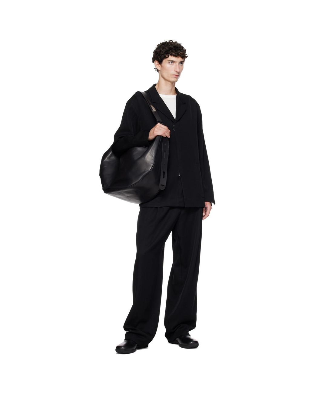Kiko Kostadinov Black Votive Trousers for men