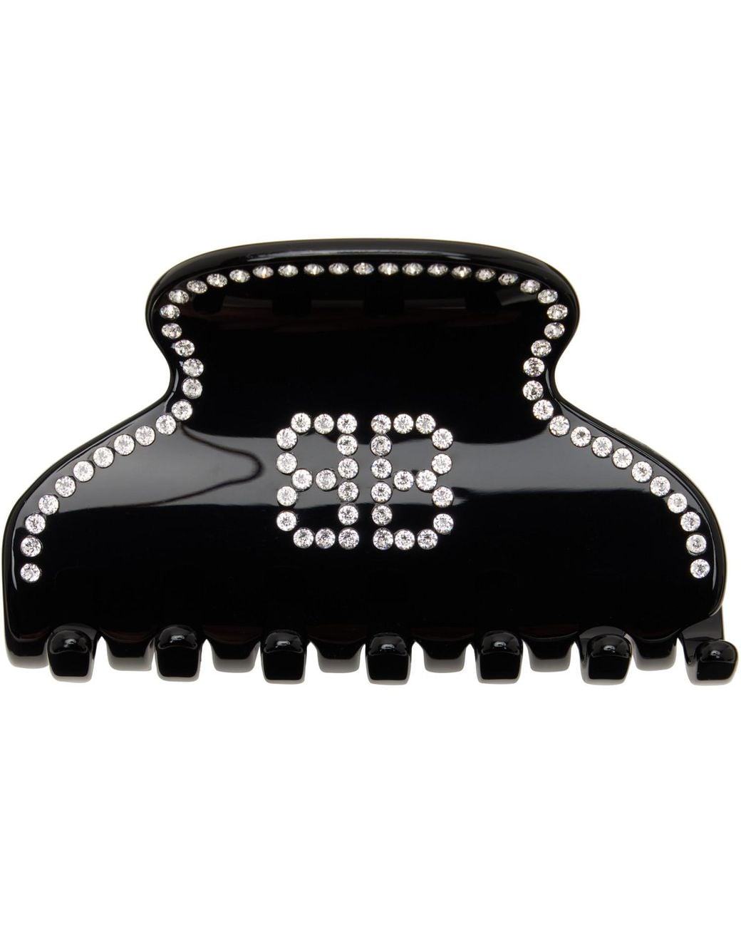 Balenciaga Black Holli 'Bb' Hair Clip