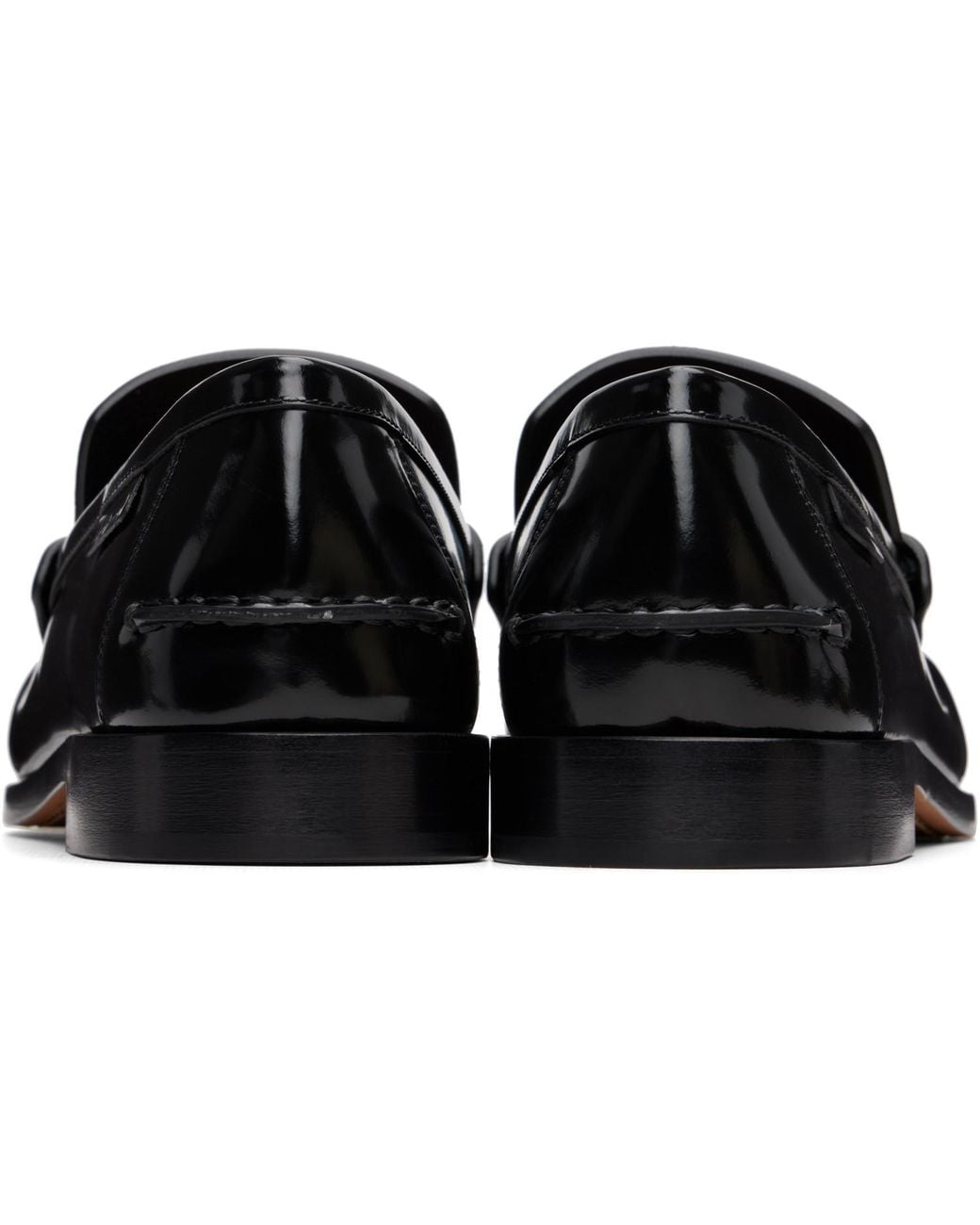 Bottega Veneta Black Truman Loafers for men