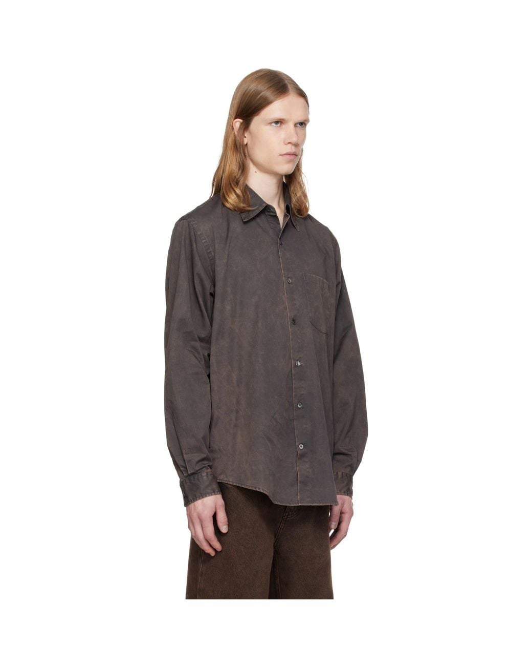 MMIC Gray Fade State Shirt for men