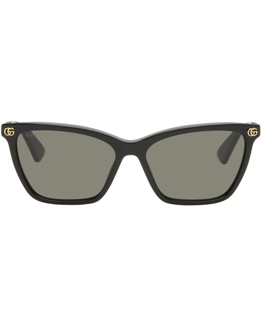 Gucci Black Light Acetate Sunglasses