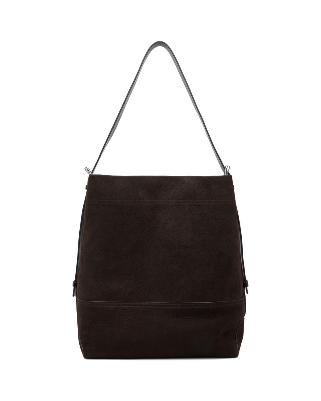Lemaire Black Belted Tote for men