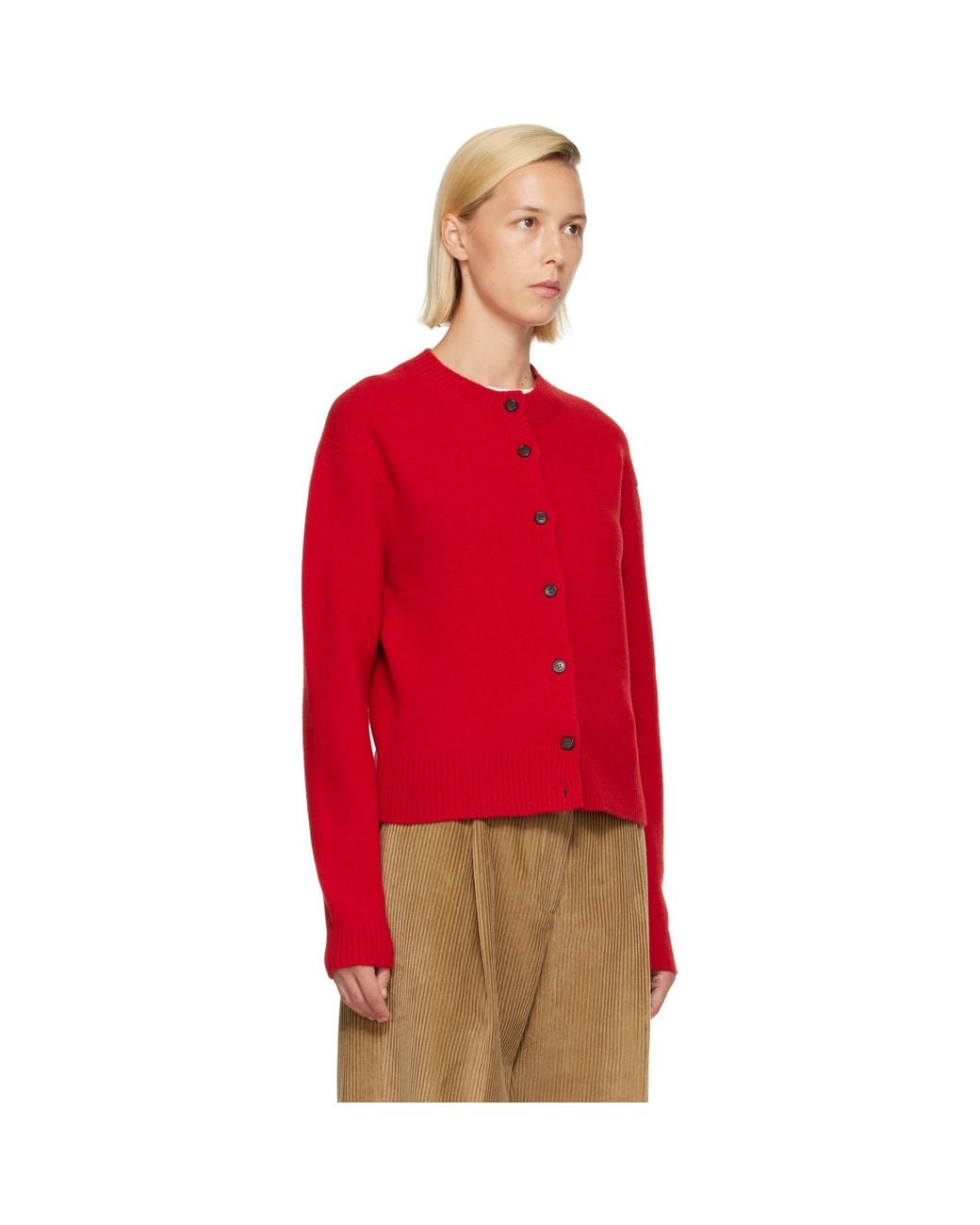 Rohe Red Classic Cardigan
