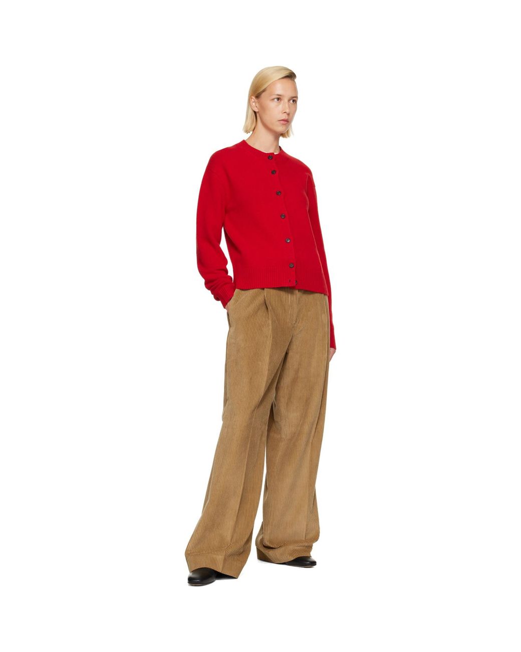 Rohe Red Classic Cardigan