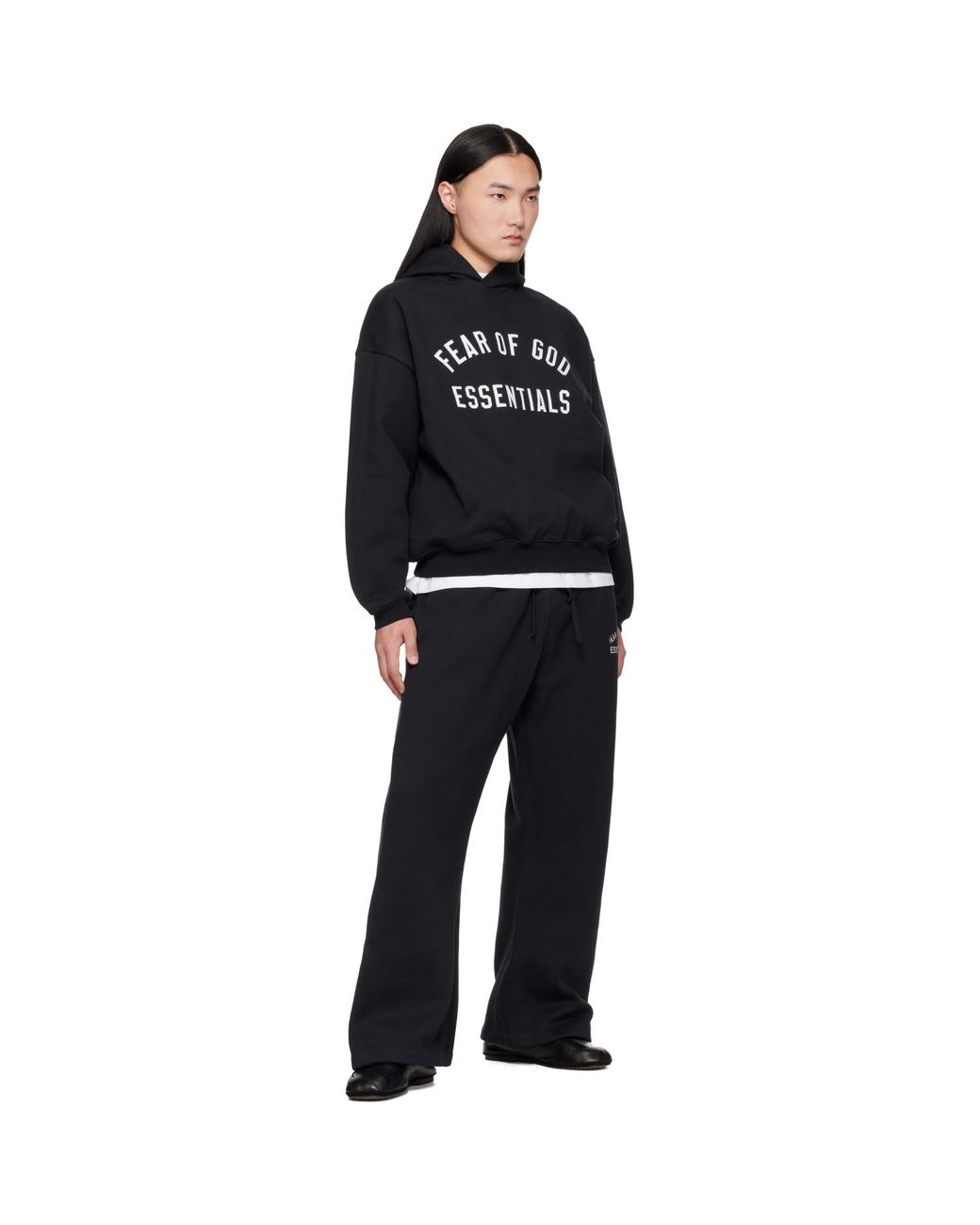 Fear Of God Black Varsity 90S Hoodie for men