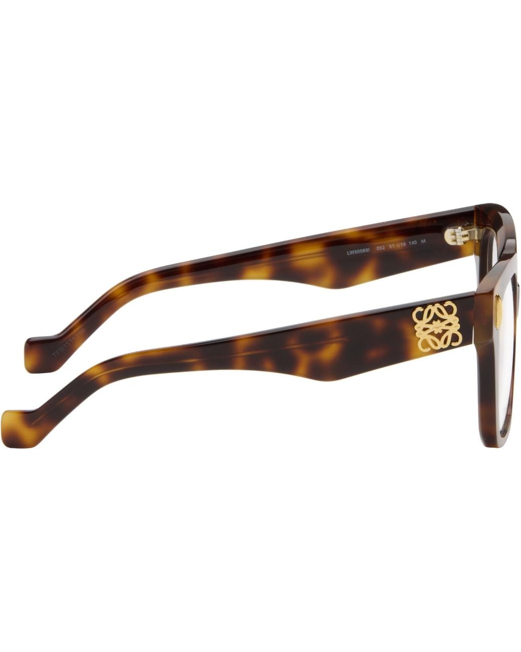 Loewe Black Anagram Glasses