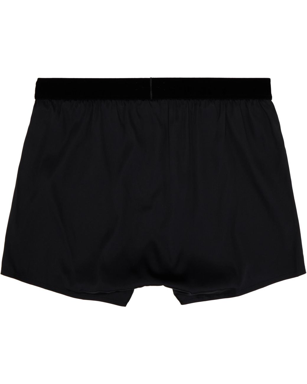 Tom Ford Black Silk Boxers for men