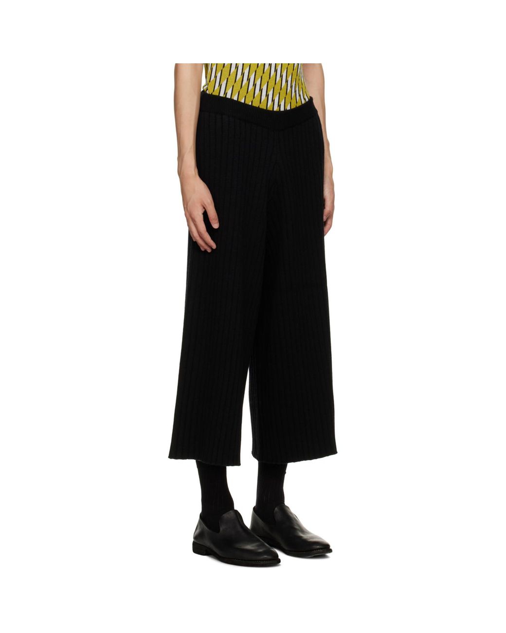 Zankov Black Three-pocket Trousers for men