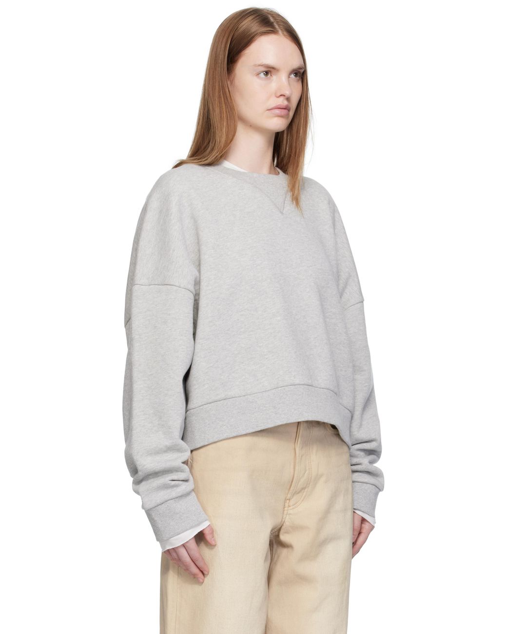 Entire studios Gray Box Crew Sweatshirt