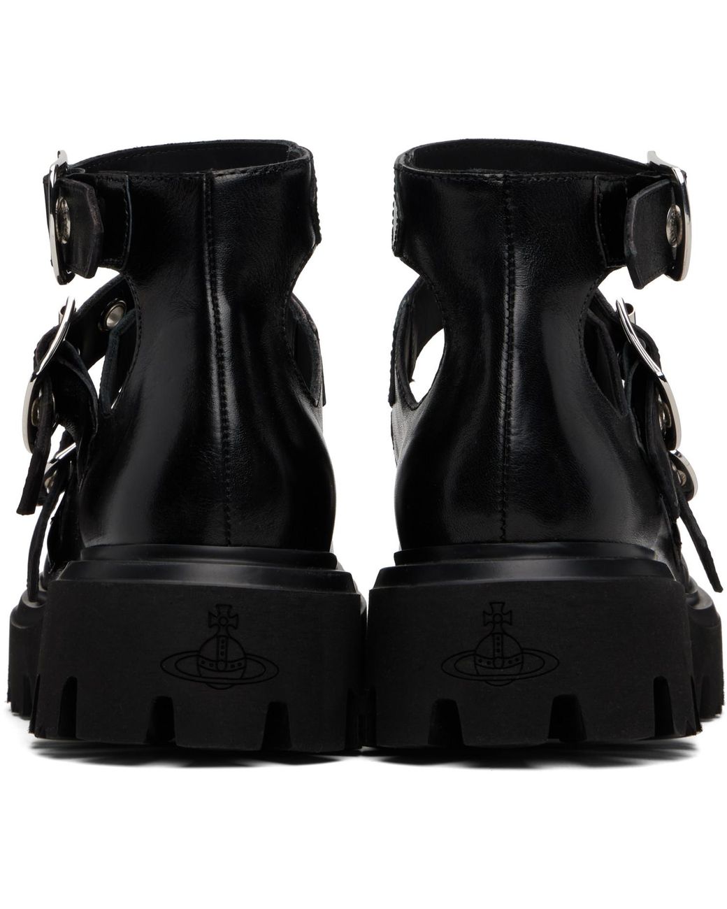 Vivienne Westwood Black Bacchus Sandals