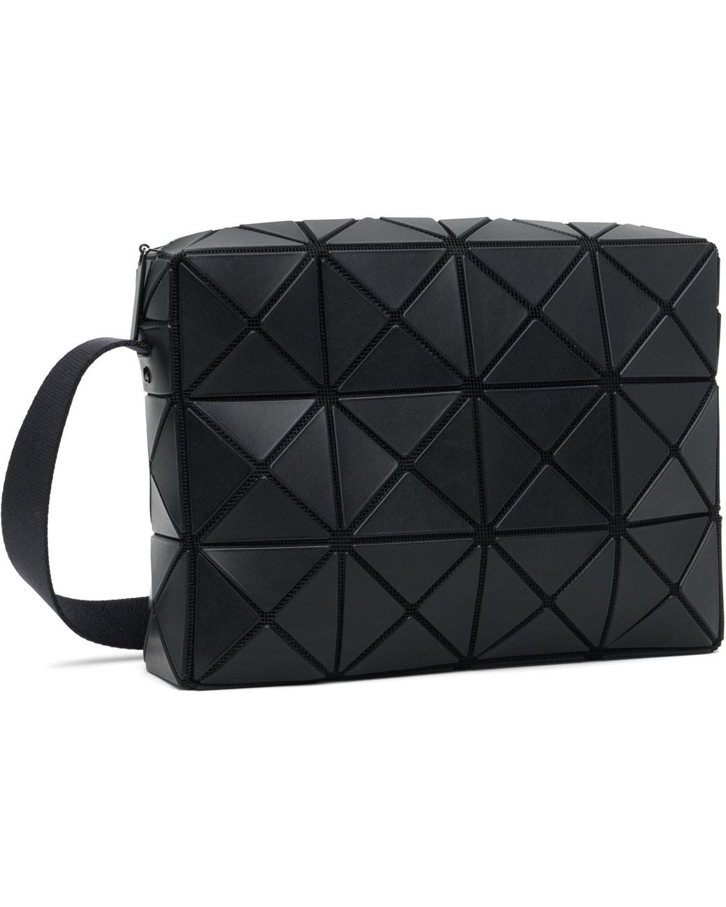 Issey Miyake Black Cuboid Bag for men