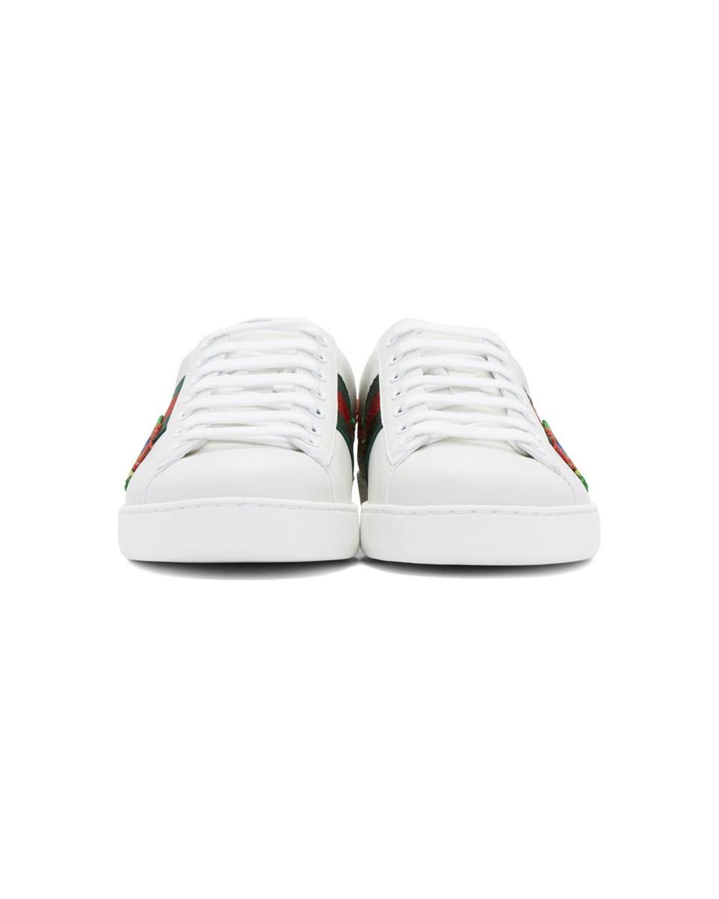 Gucci white dragon sales ace sneakers