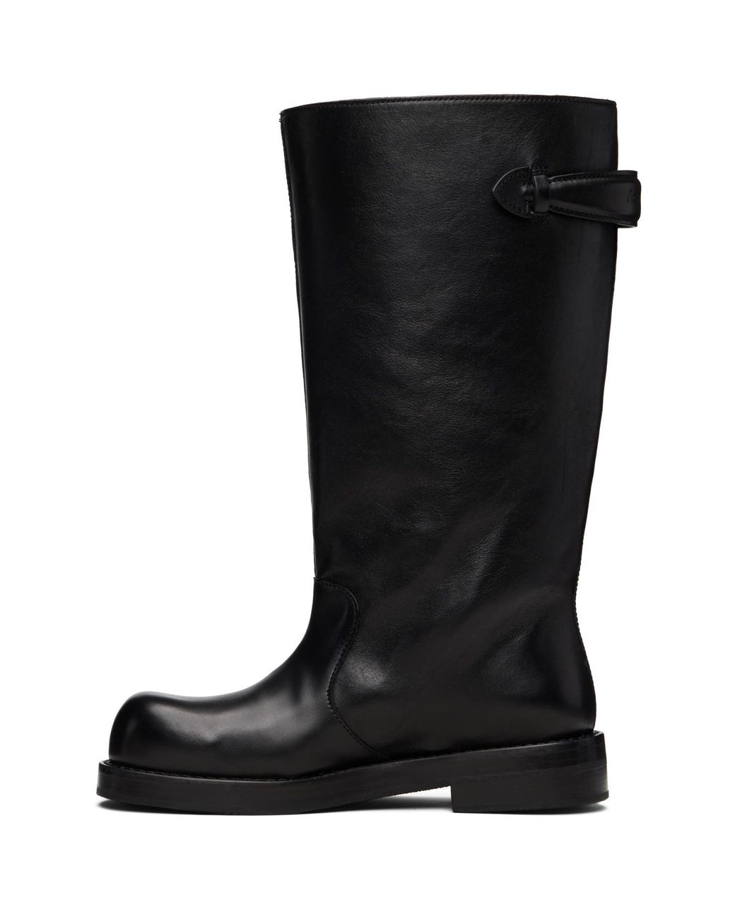Acne Black Leather Boots