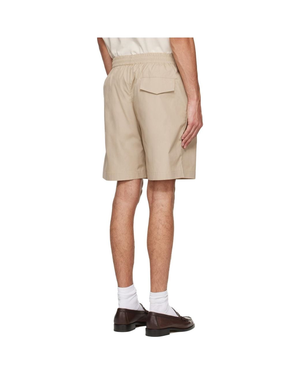 A.P.C. Natural Organic Cotton Shorts for men