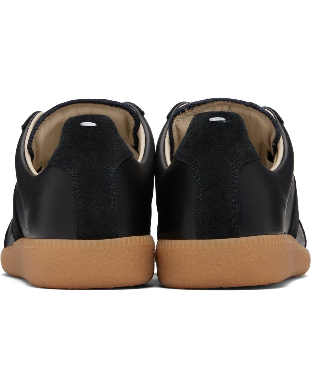 Maison Margiela Black Replica Sneakers