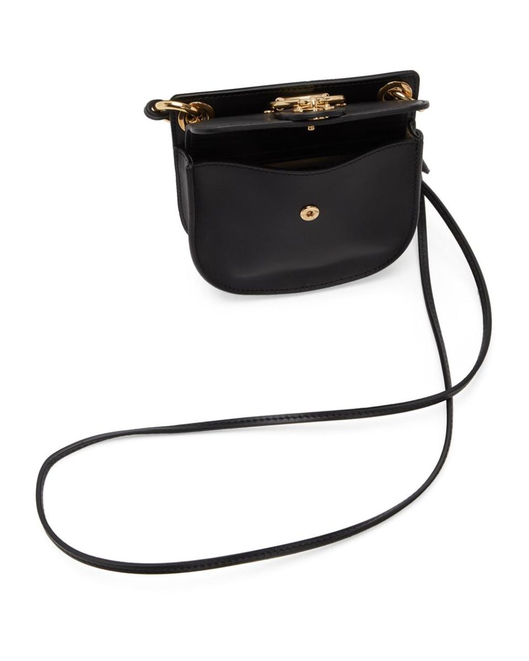 Chloé Black Mini Tess Bag | Lyst