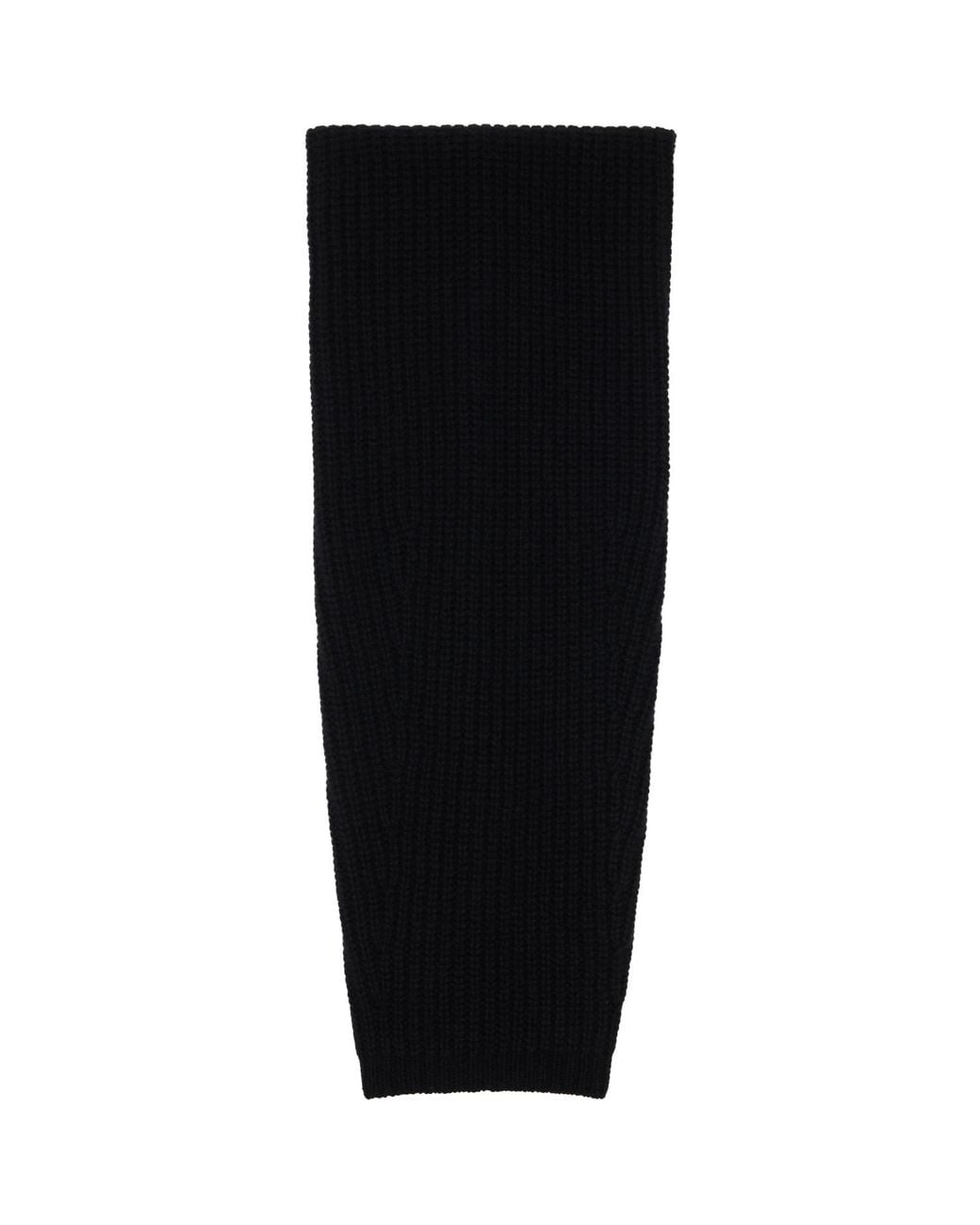 Lisa Yang Black Marseille Scarf for men