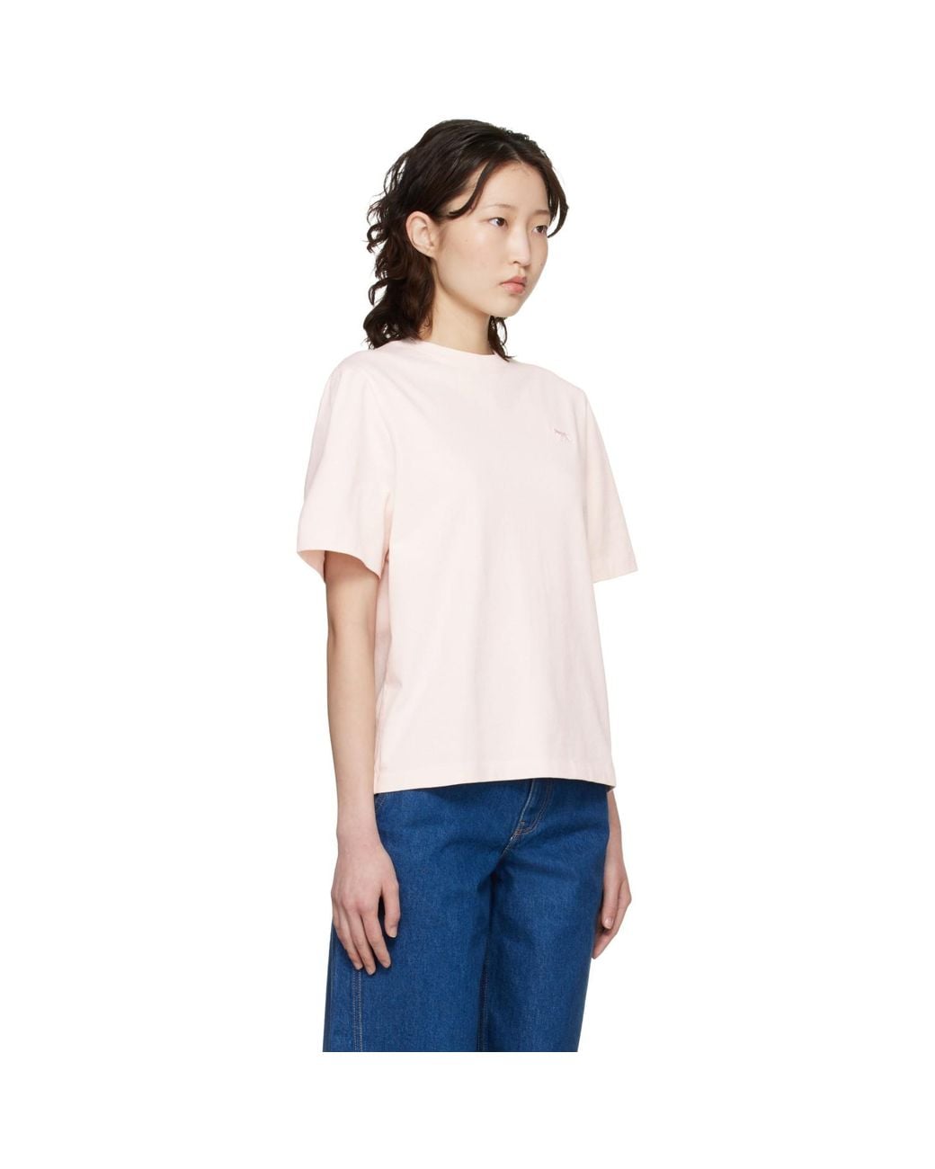 Maison Kitsuné White Baby Fox Comfort T-Shirt