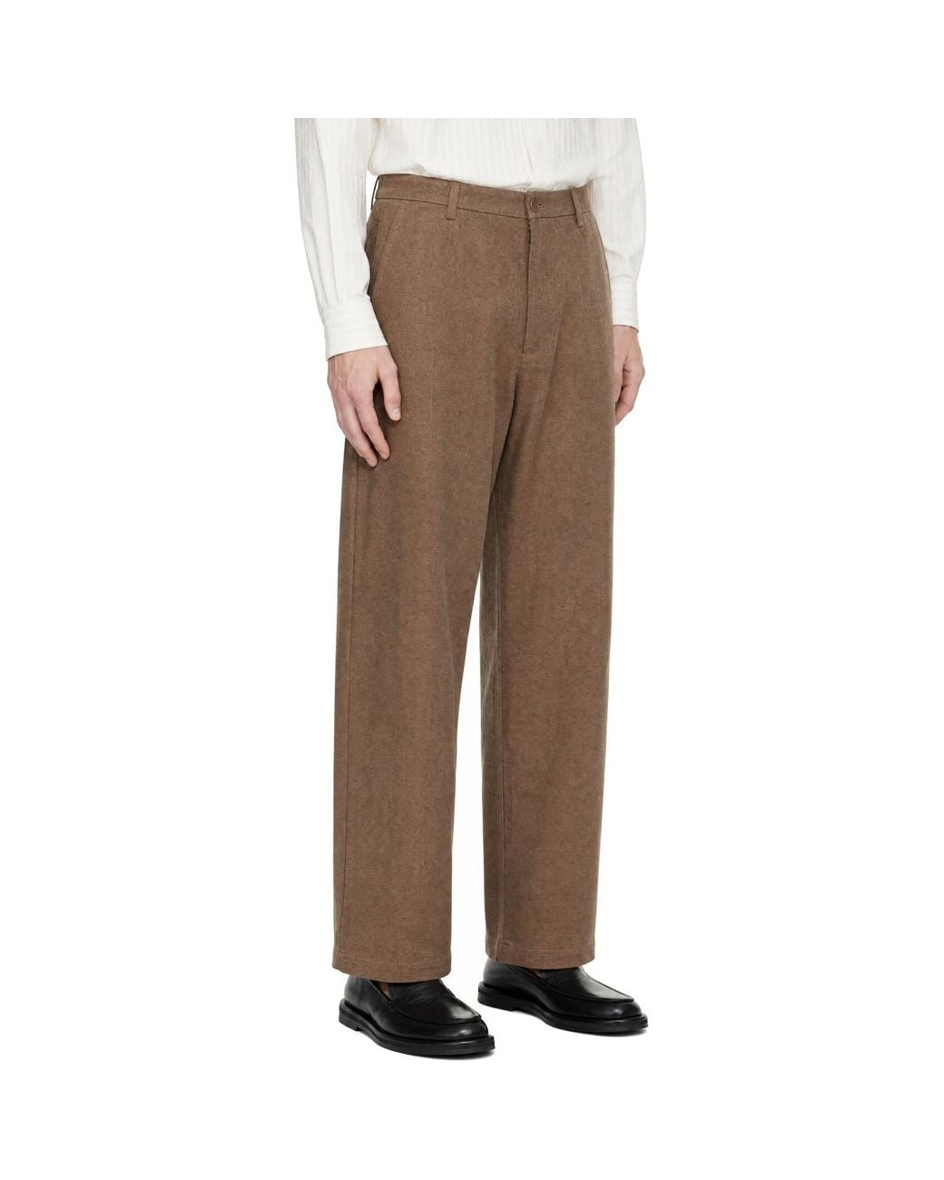 colbo Brown Chino Trousers for men