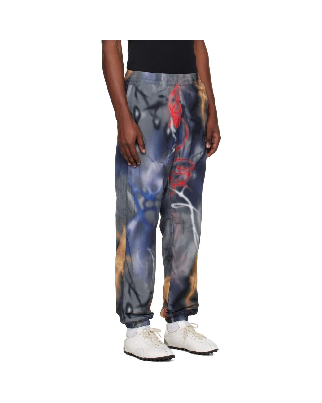 DIESEL Blue P-Arelion Sweatpants for men