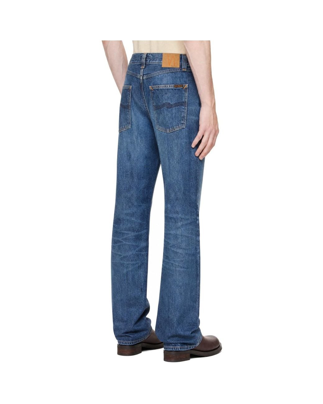 Nudie Jeans Blue Rad Rufus Jeans for men