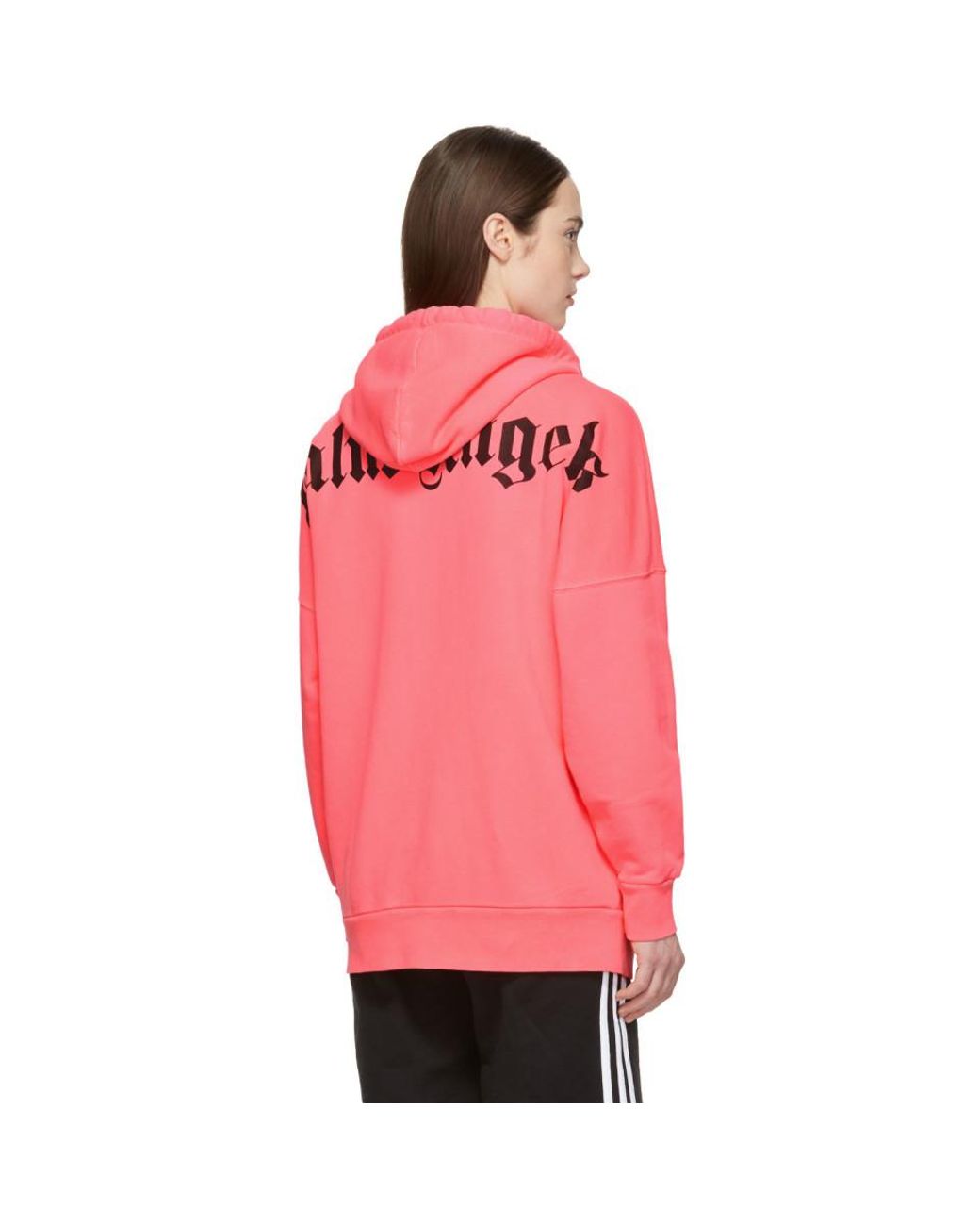 Palm Angels Pink Over Hoodie Lyst