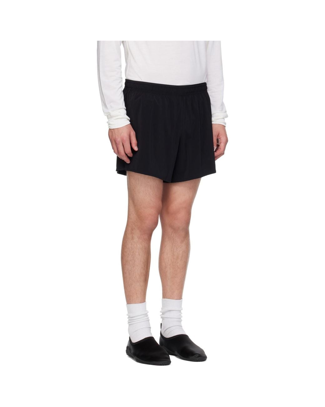 Literary Sport Black Morrison 5 Running Shorts for men
