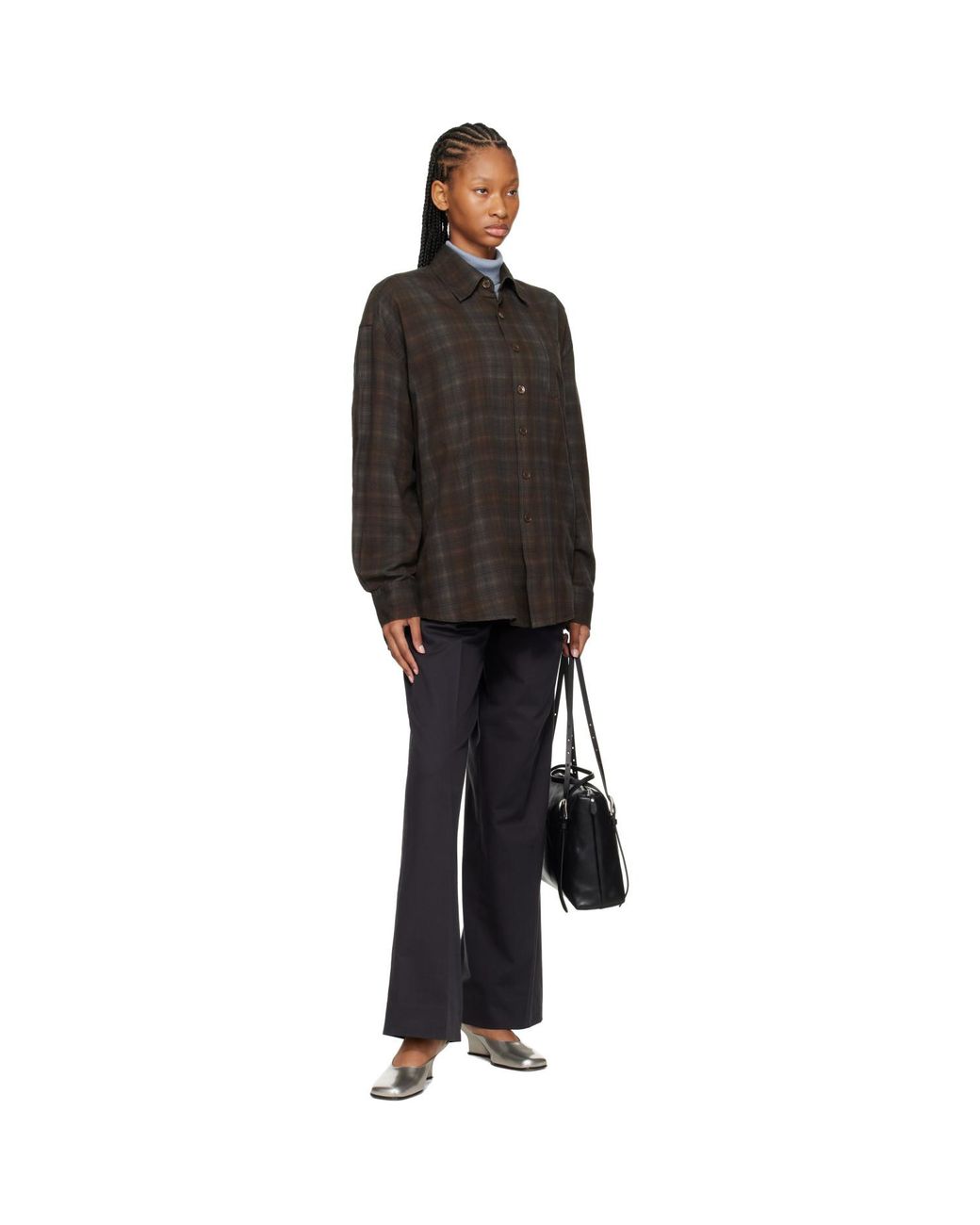 Our Legacy Black Borrowed Shirt