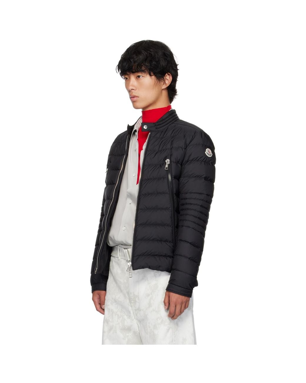 Moncler Black Amiot Down Jacket for men
