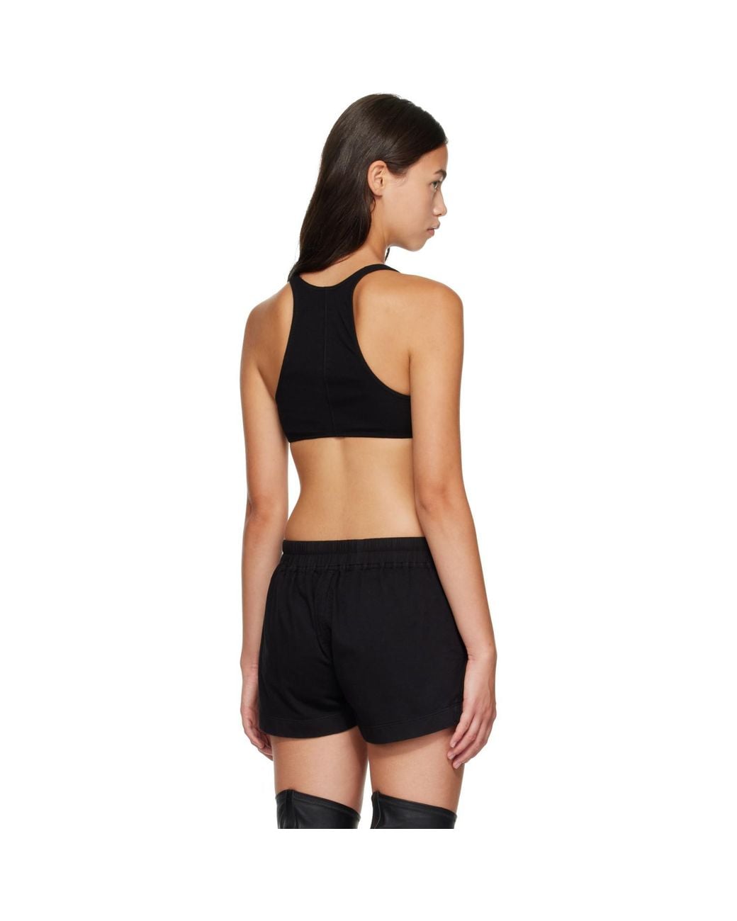 Rick Owens Black Tower Horny T Top