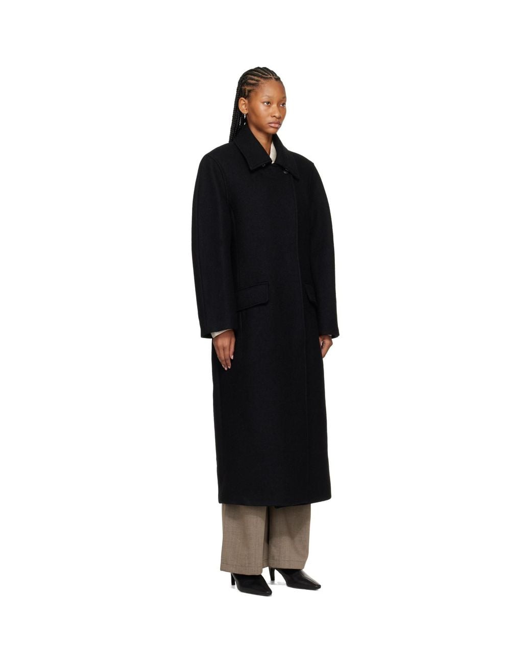 Our Legacy Black Boulevard Coat