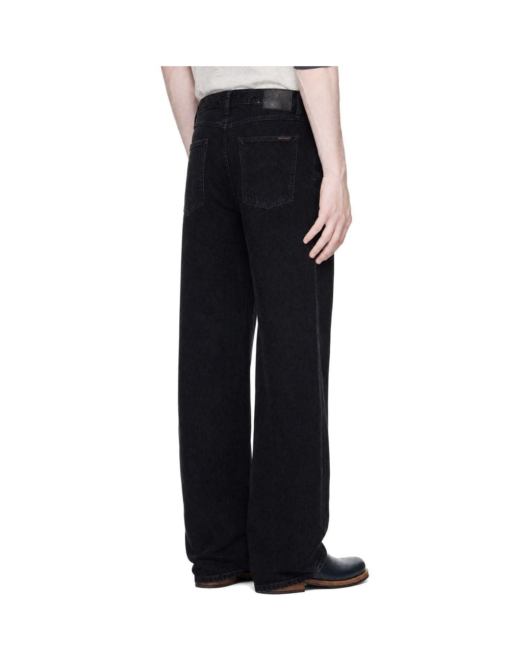 Nudie Jeans Black Tuff Tony Jeans for men