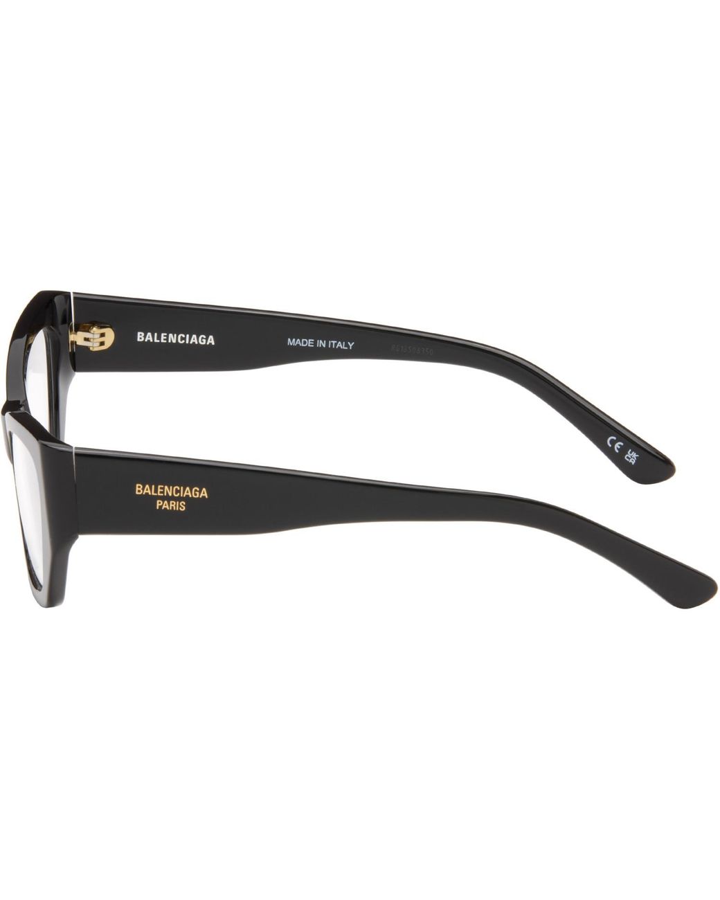 Balenciaga Black Tuesday Cat Eye Glasses