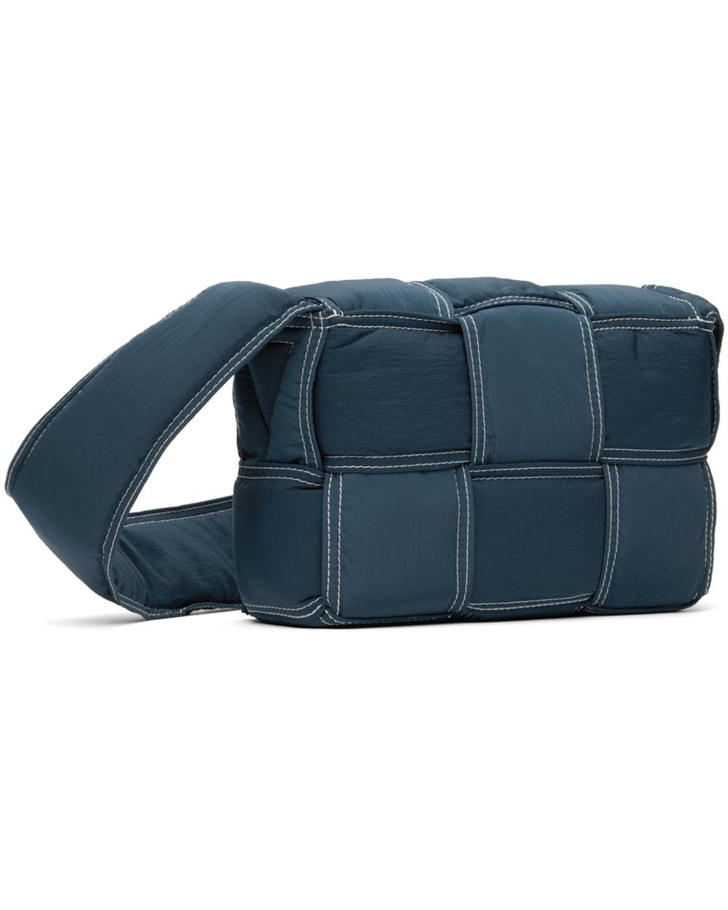 Bottega Veneta Black Small Padded Tech Cassette Bag for men