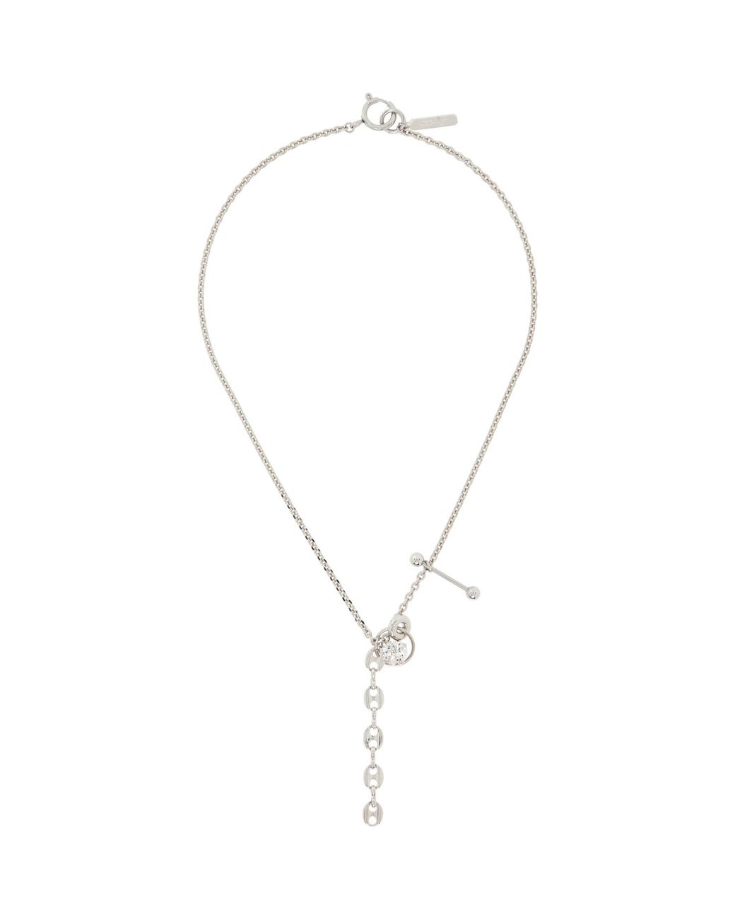 Justine Clenquet Metallic Althea Necklace for men