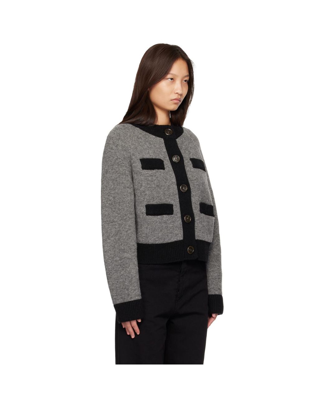 B.B. Wallace Gray Frida Cardigan