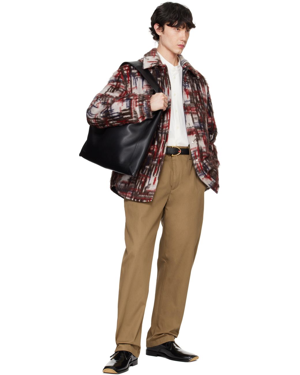 Bottega Veneta Black Large Hop Tote for men