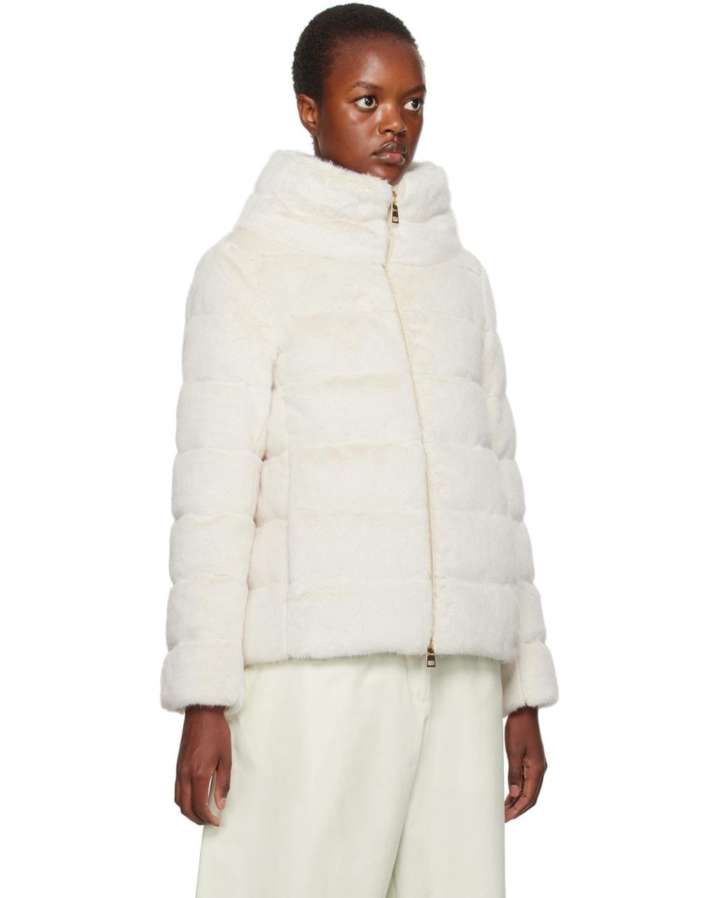 Herno white jacket new arrivals