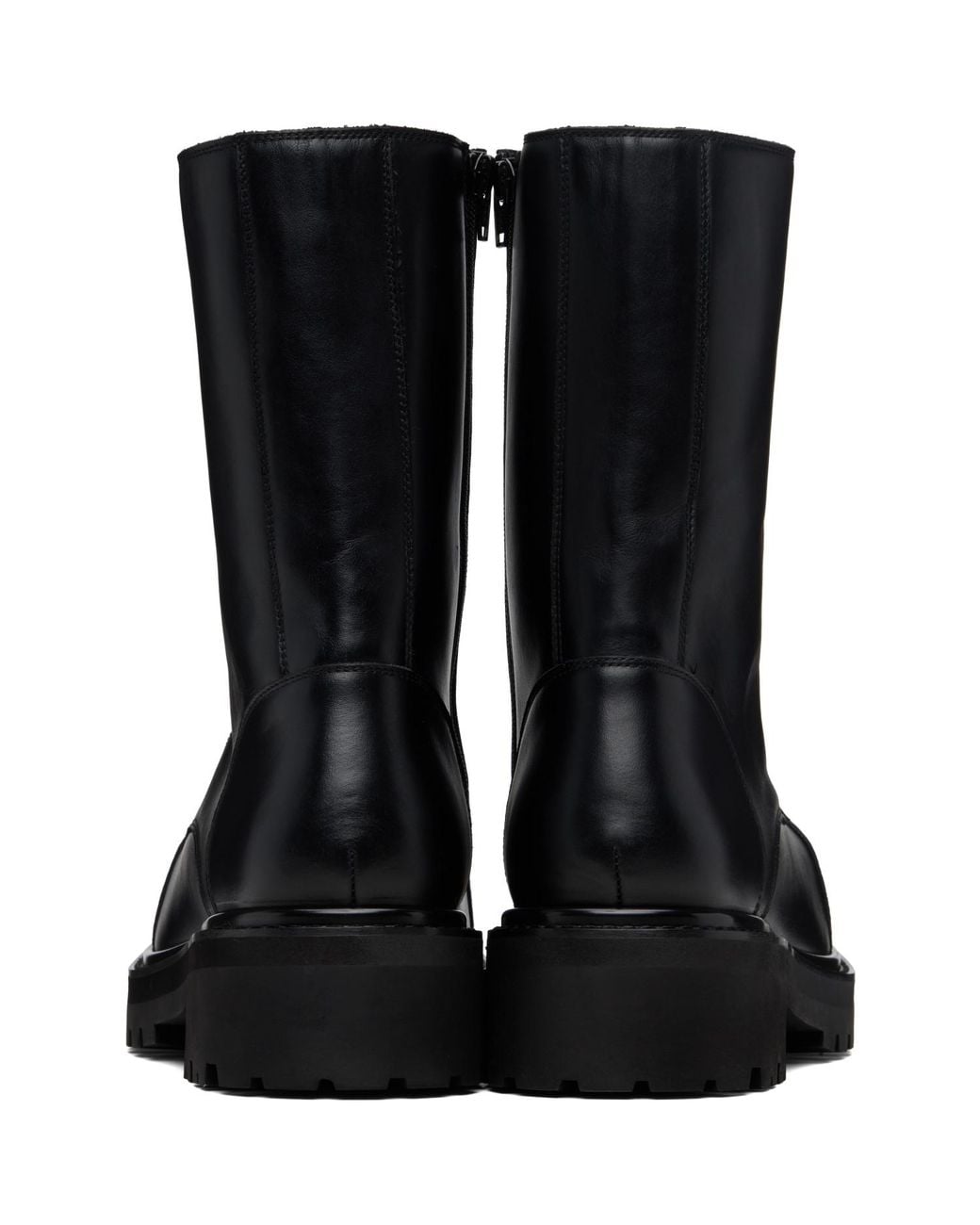 Vetements Black Stomp Compact Boots