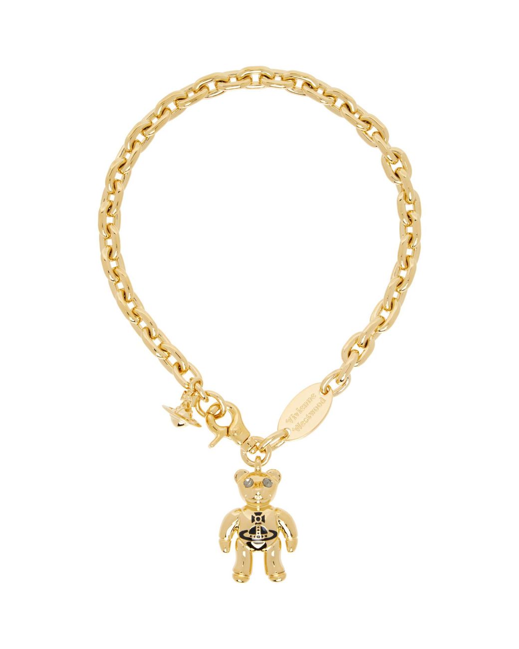 Vivienne Westwood Metallic Ruby Necklace