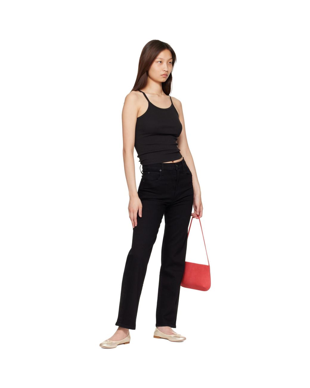 SLVRLAKE Denim Black London Jeans
