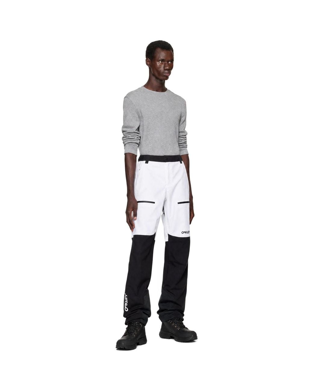 Oakley White Tnp Lined Shell 2.0 Ski & Snow Pants for men