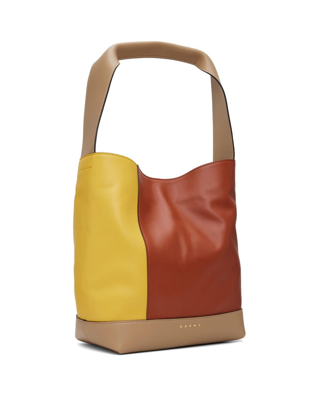 Marni Brown Pod 2.0 Shoulder Bag