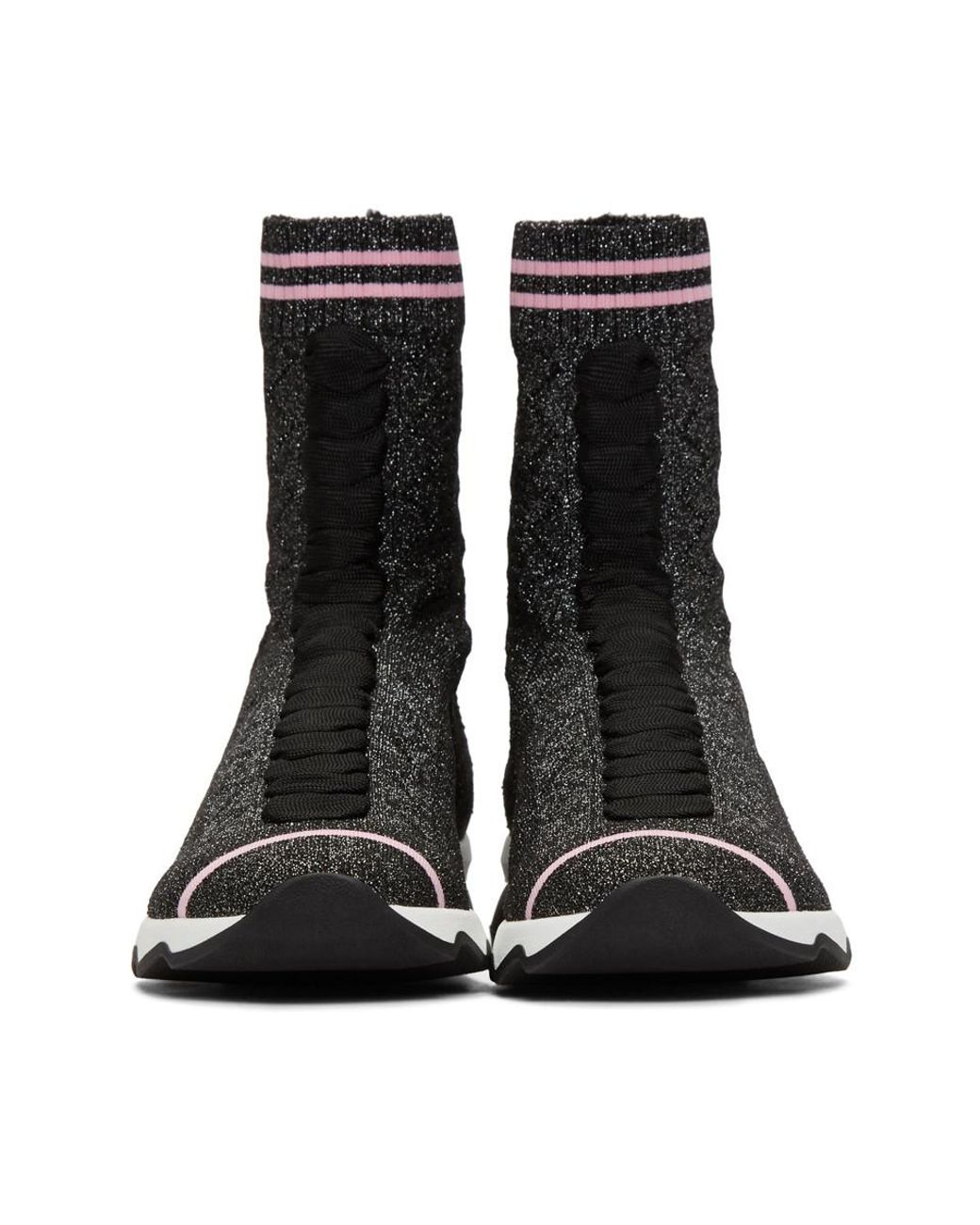 Fendi fabric deals sneaker boots