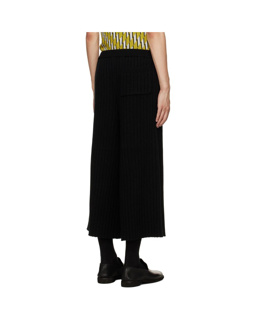 Zankov Black Three-pocket Trousers for men