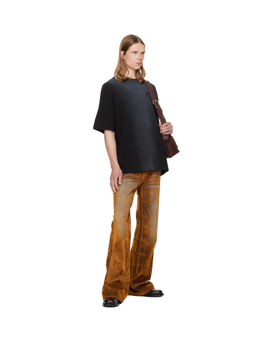 Amiri Black 'Arts District' Hj Gd Skate T-Shirt for men
