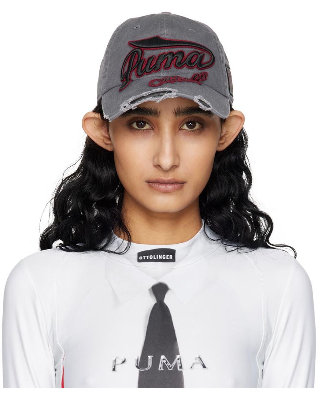OTTOLINGER Pumaエディション グレー キャップ グレー | Lyst