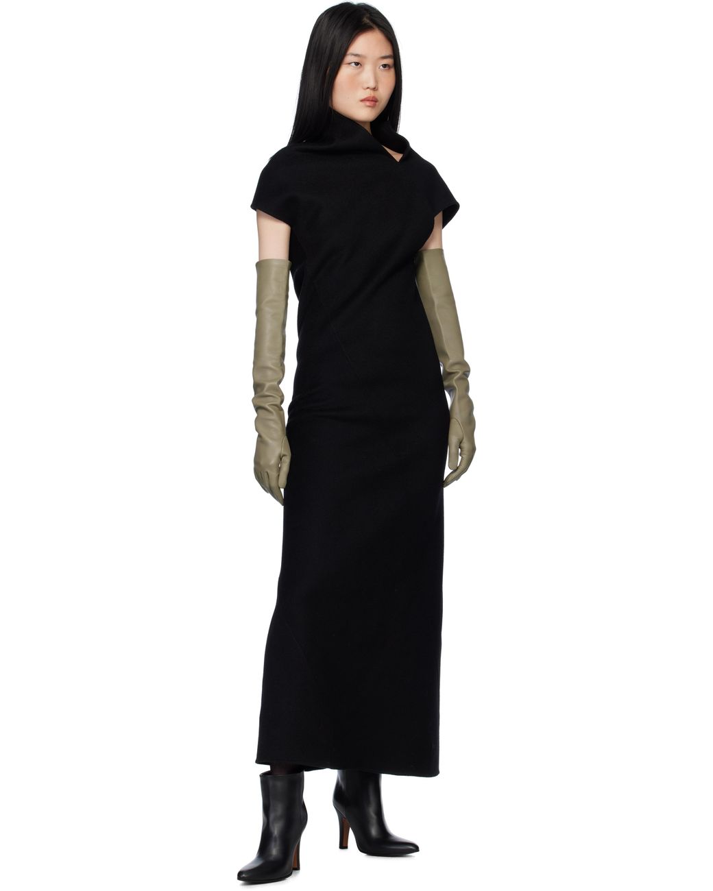 The Row Black Prudens Boots